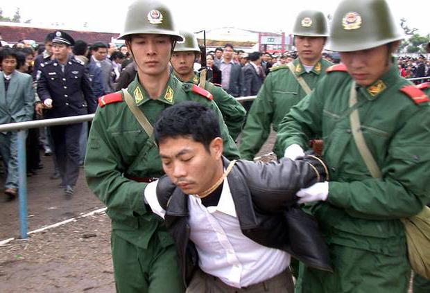 împușcat în China fotografie